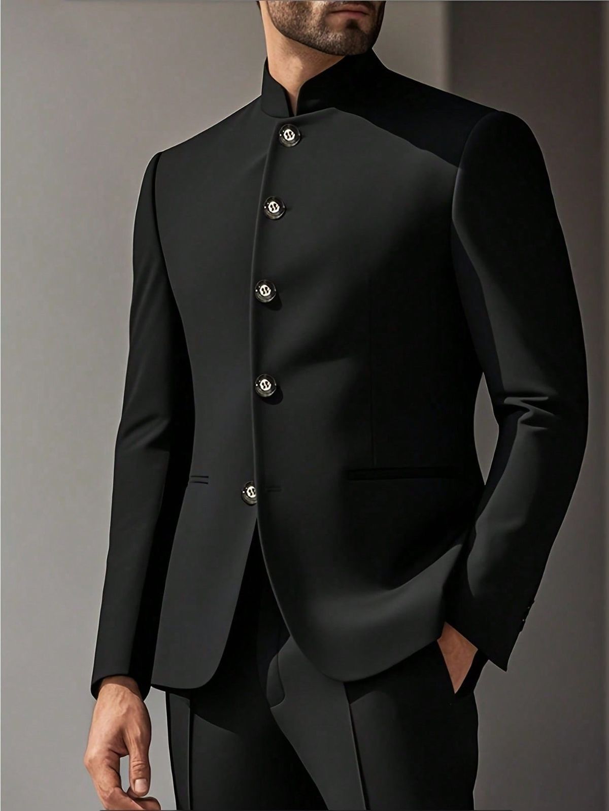 Professional reception blazer manufacturer offering bulk OEM production with custom fabrics, colors, branding, and sizing for hotels and corporate offices.